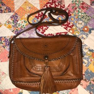 Patricia Nash Beaumont Flap Italian Leather Crossbody